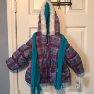 Brand New with tags girls size 3T BCX Puffer Jacket
